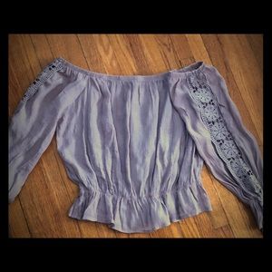 Charlotte Russe off the shoulder top